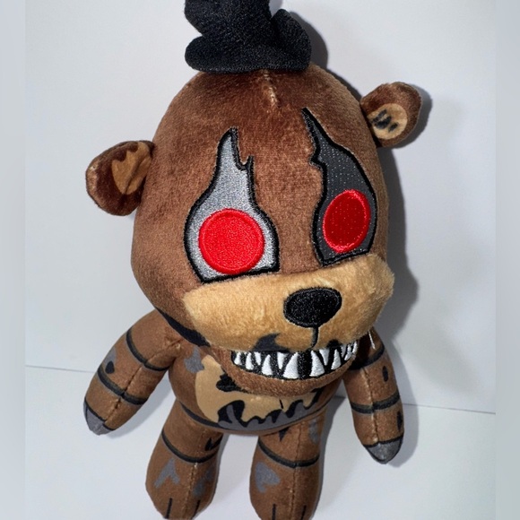 PhatMojo Five Nights At Freddy's 10 years 8" Nightmare Freddy Plush 2024 - Picture 3 of 6